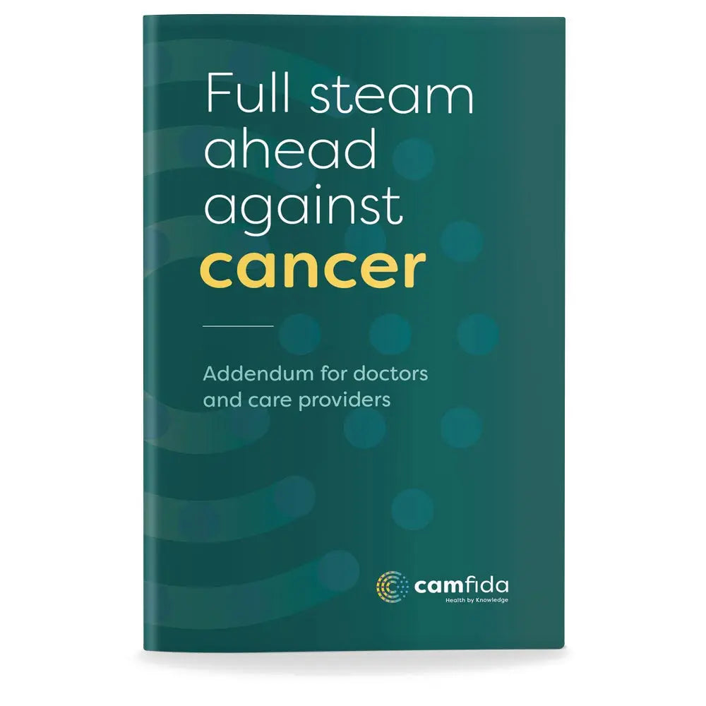 "Full steam ahead against cancer. Addendum for doctors and care providers" EN